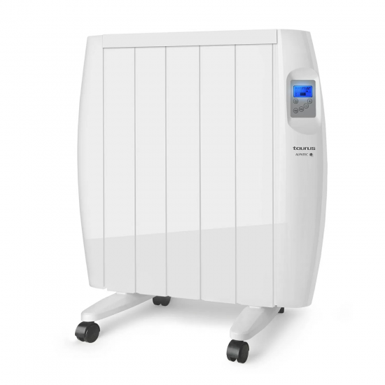 Radiador emisor térmico seco Taurus Malbork Connect 900, 900W, 5 elementos, 3 modos, para 9 m2, Wifi, blanco